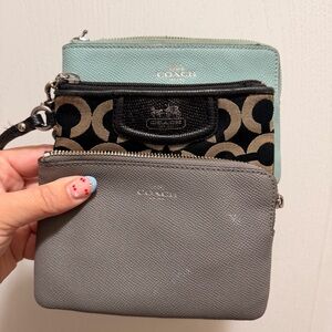 Coach Wristlets - PLEASE READ
